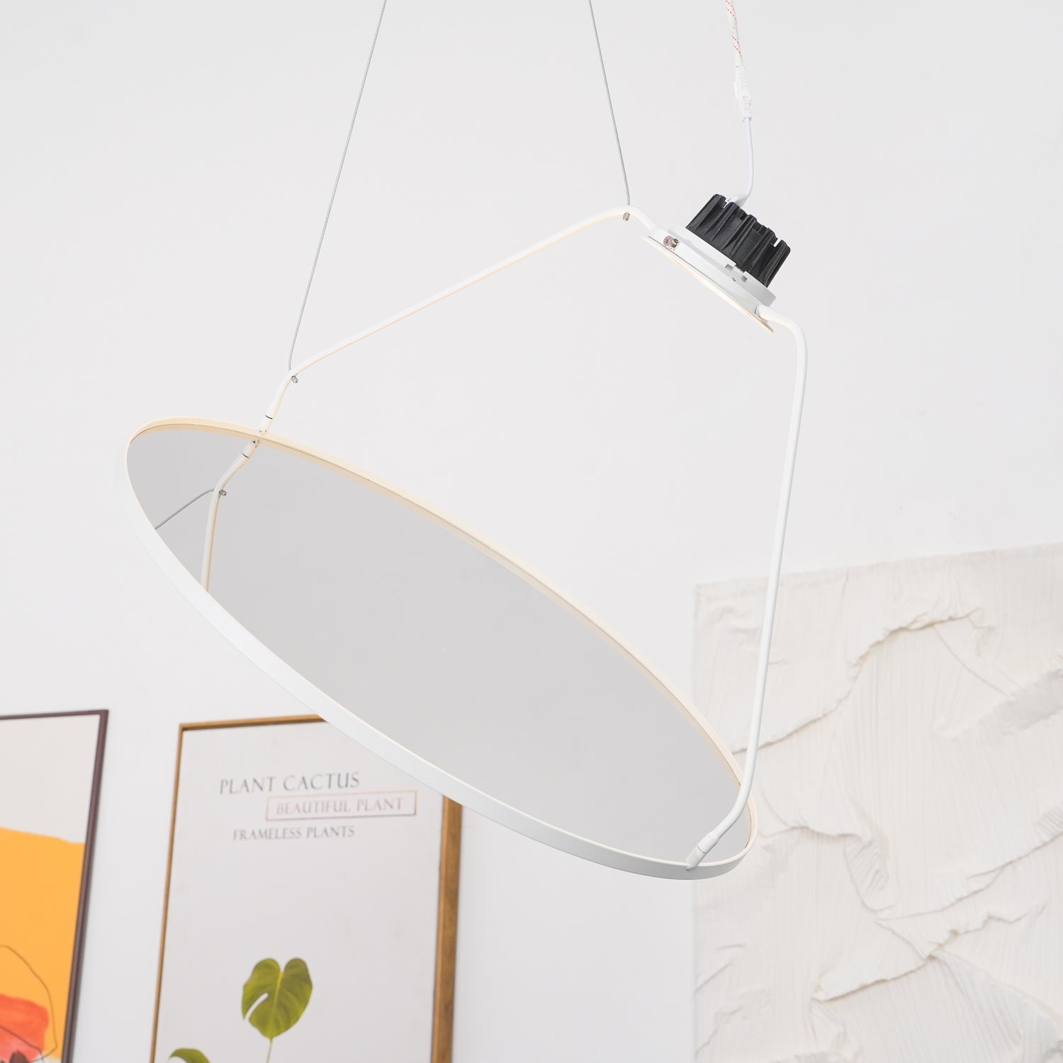 Amisol Modern Pendant Lamp - Stylish Hanging Light Fixture for Kitchen Island, Dining Room, Living Room & Bedroom Decor