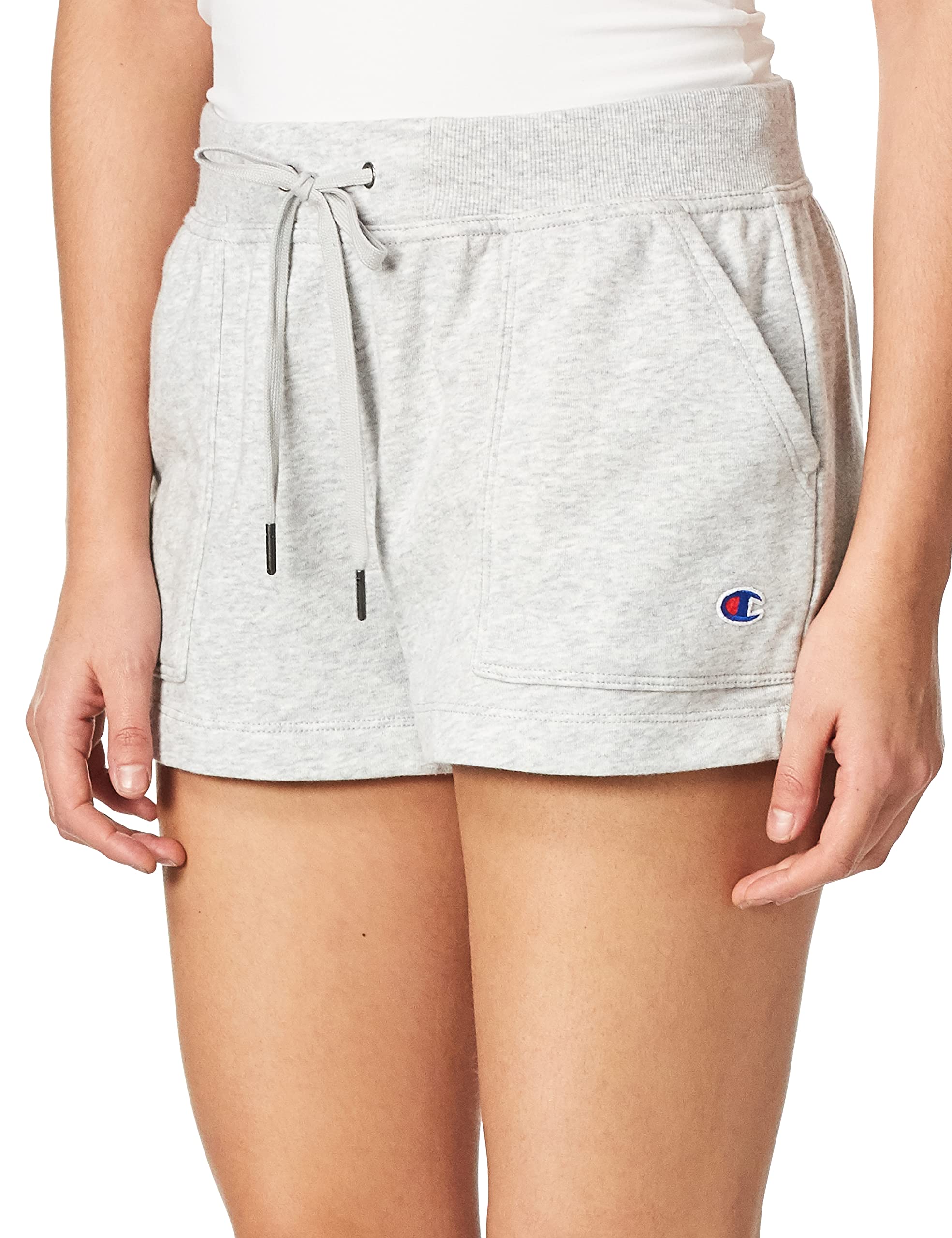 Champion Women's Gym Shorts - Moisture-Wicking French Terry Workout Shorts with 2.5