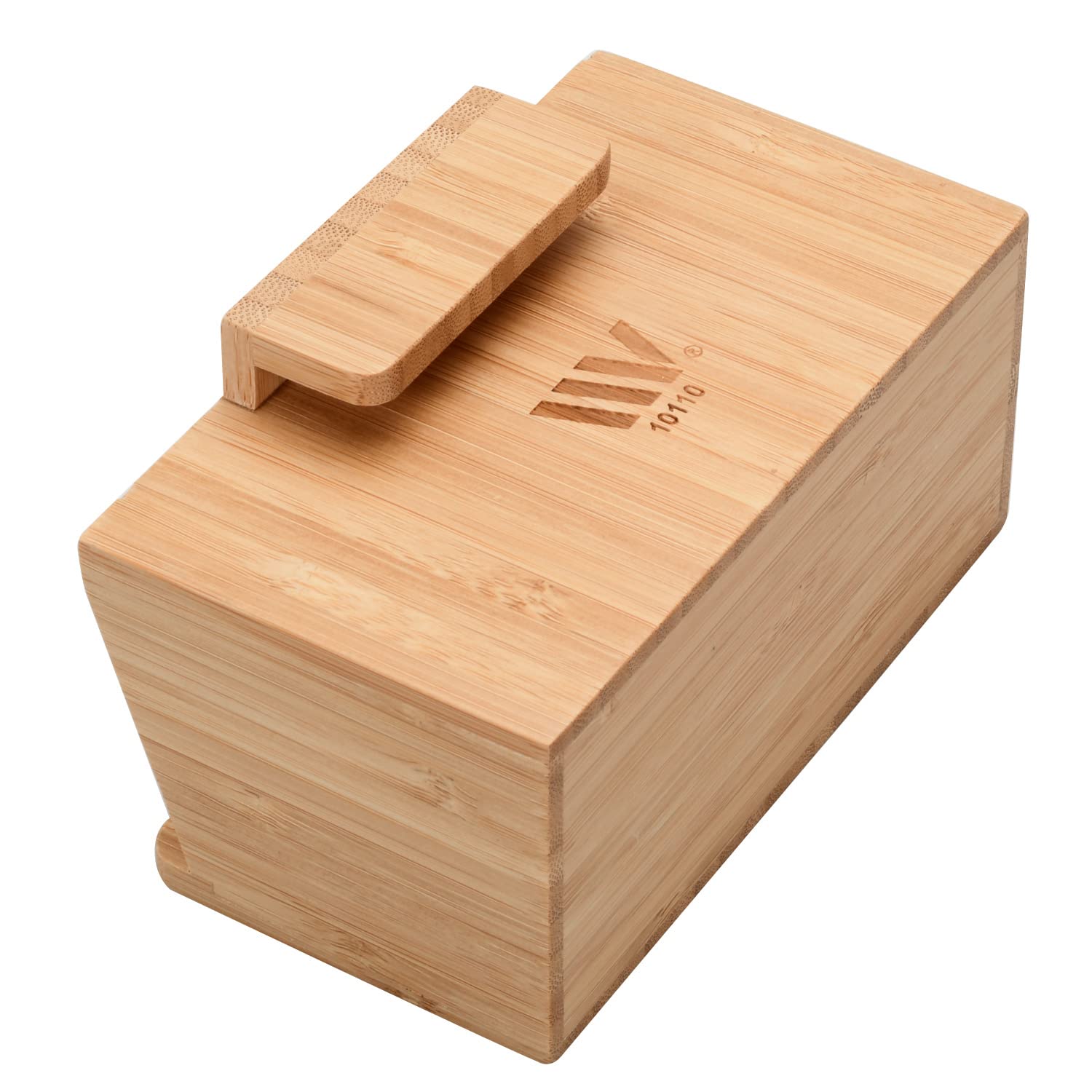 Bamboo Caddy for File Organizer - Pen & Key Holder for Office Desk