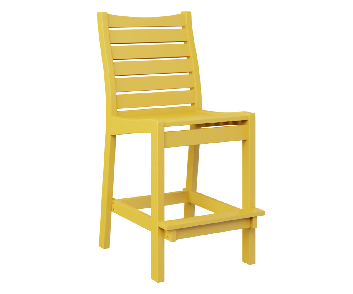 Berlin Gardens Bristol Bar Chair - Adjustable Height Outdoor Bar Stool for Patio, Deck, and Kitchen Counter - Perfect for Entertaining and Relaxing