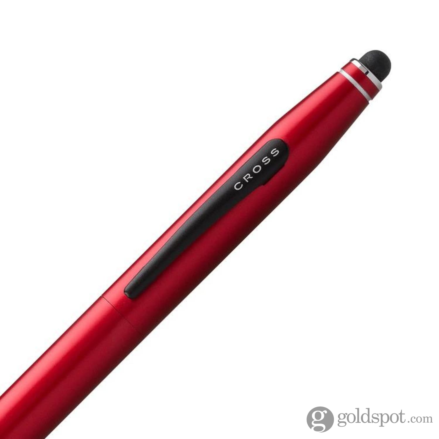 Cross Tech 2 Stylus Pen - Metallic Red with Capacitive Touch Screen & Ballpoint Tip - Perfect for iPad, Android Tablets, Note-Taking & Digital Art