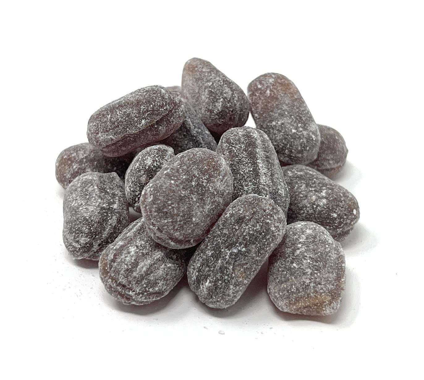 Claeys Sanded Candy Drops - Horehound Flavor - 2 Pound Bag - Old Fashioned Hard Candy for Cough Relief & Throat Soothing - Perfect for Home, Office, and Travel