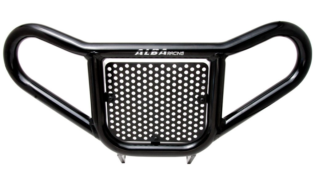 Yamaha Raptor 660 Front Bumper & Rear Grab Bar Set (2001-2005) - Heavy Duty Black ATV Protection for Off-Road Adventures