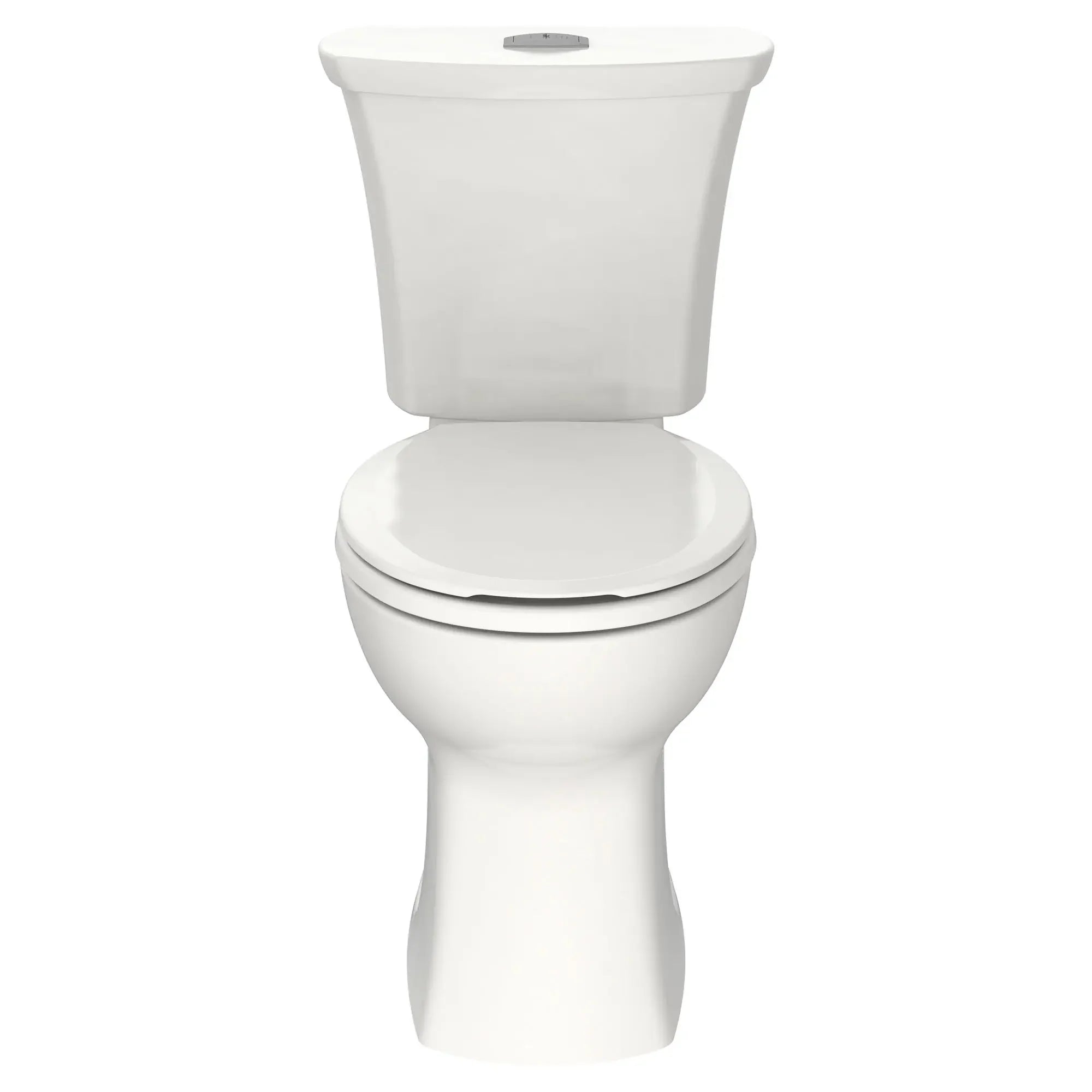 Edgemere® Dual Flush Toilet - 1.6 GPF/6.0 LPF & 1.1 GPF/4.2 LPF - Chair Height Round Front Two-Piece Design (Seat Not Included) - Perfect for Modern Bathrooms & Water-Saving Homes