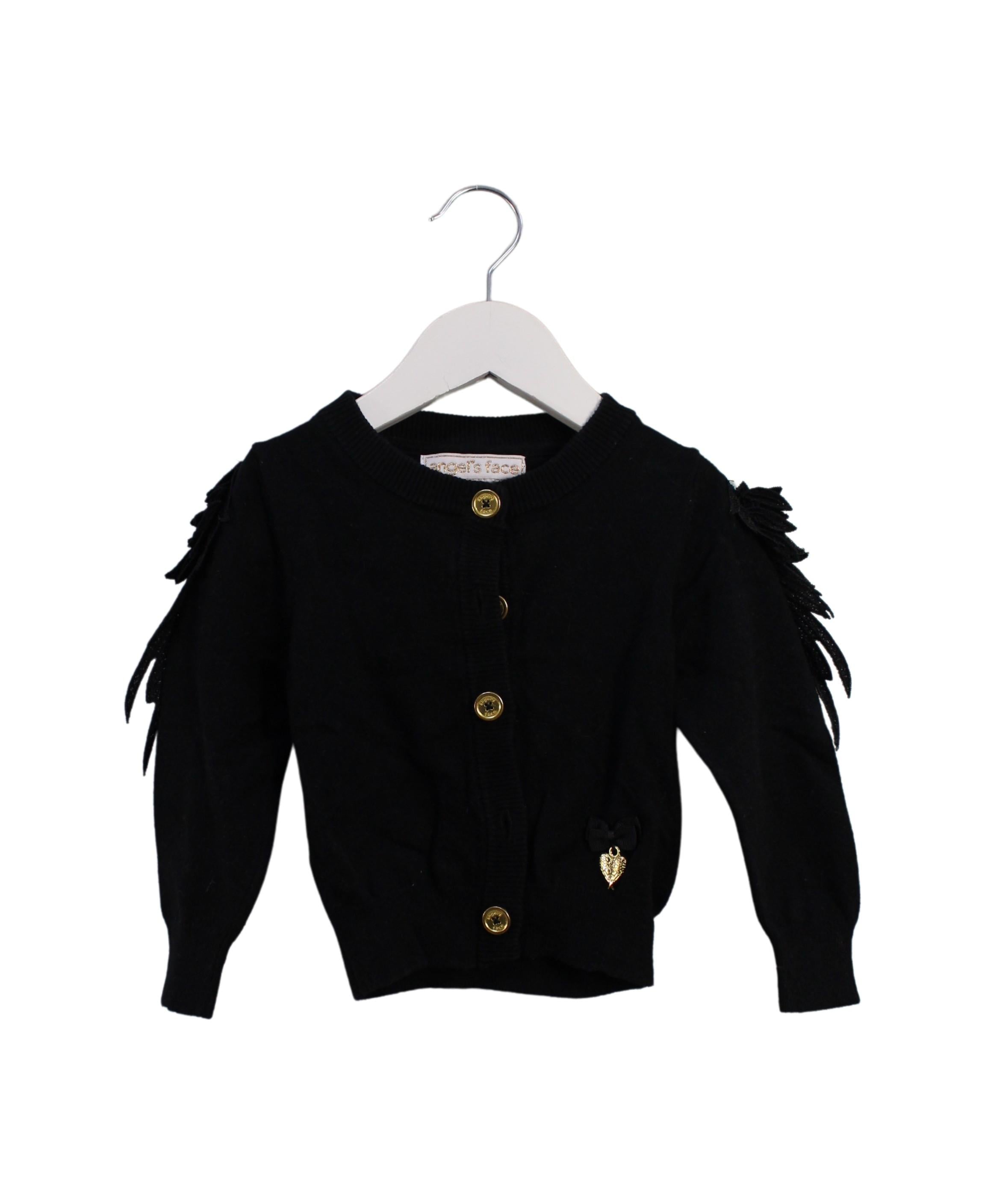 Angel's Face Cardigan for Babies 12-24 Months - Soft & Cozy Knit Sweater for Toddlers - Perfect for Playdates, Family Outings & Photo Shoots