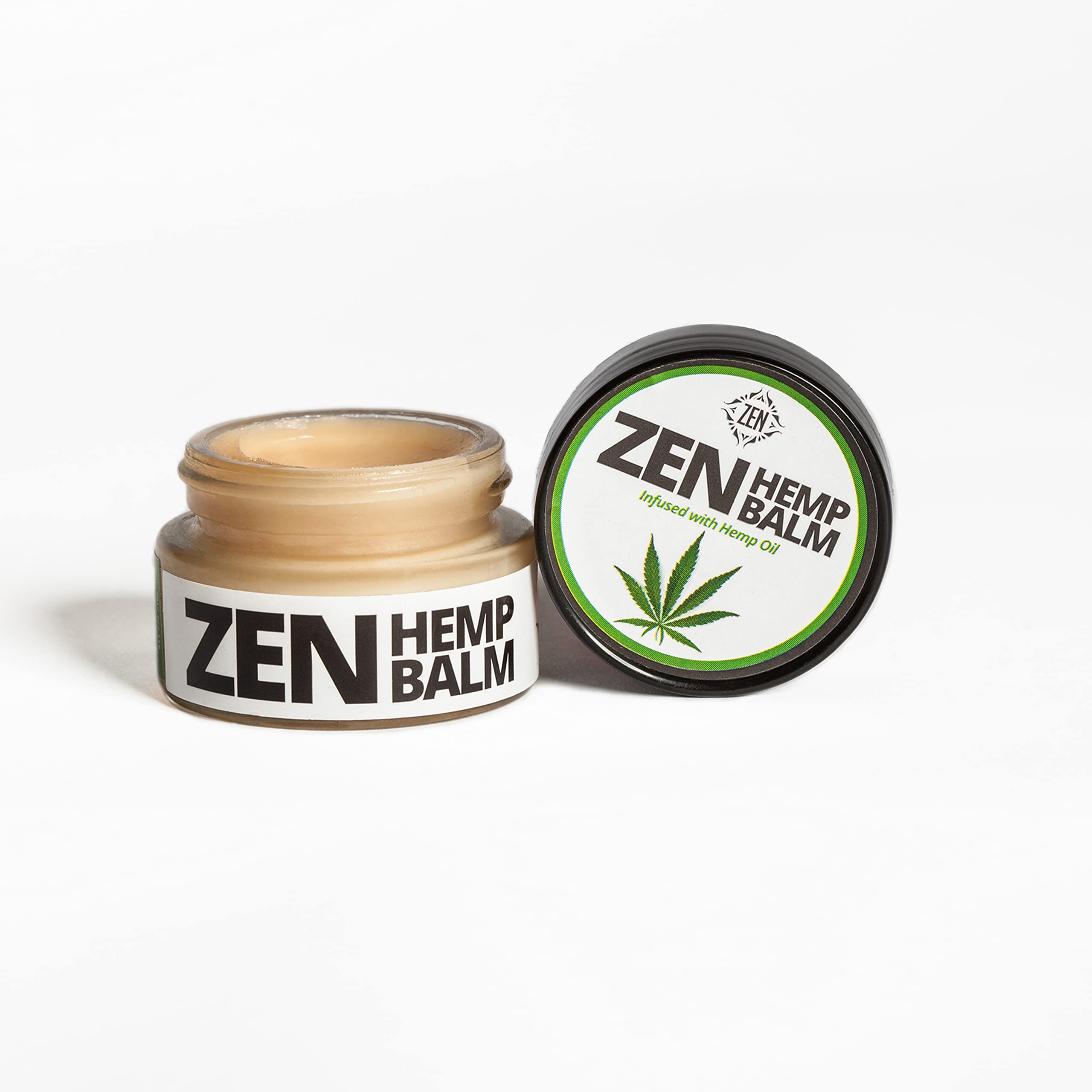Premium Hemp Balm for Pain Relief - Natural Hemp Oil Extract for Joint, Back, Neck & Muscle Discomfort - Soothing Topical Cream with Hemp Extract - 0.7 oz (Pack of 1) - Perfect for Post-Workout Recovery & Daily Aches