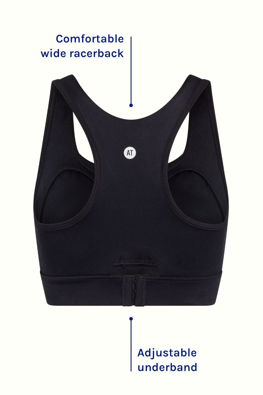 Best Maternity Sports Bra for Active Moms - Breathable & Supportive Nursing Workout Top - Black | Perfect for Yoga, Running & Postpartum Exercise