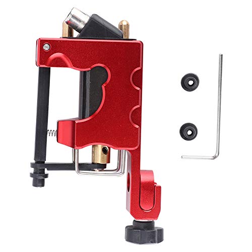 Professional Qkiss Rotary Tattoo Machine Kit - High Power Motor Tattoo Gun with Alloy Body for Lining & Shading - Perfect for Tattoo Artists & Beginners - Home Studio & Professional Tattoo Parlor Use
