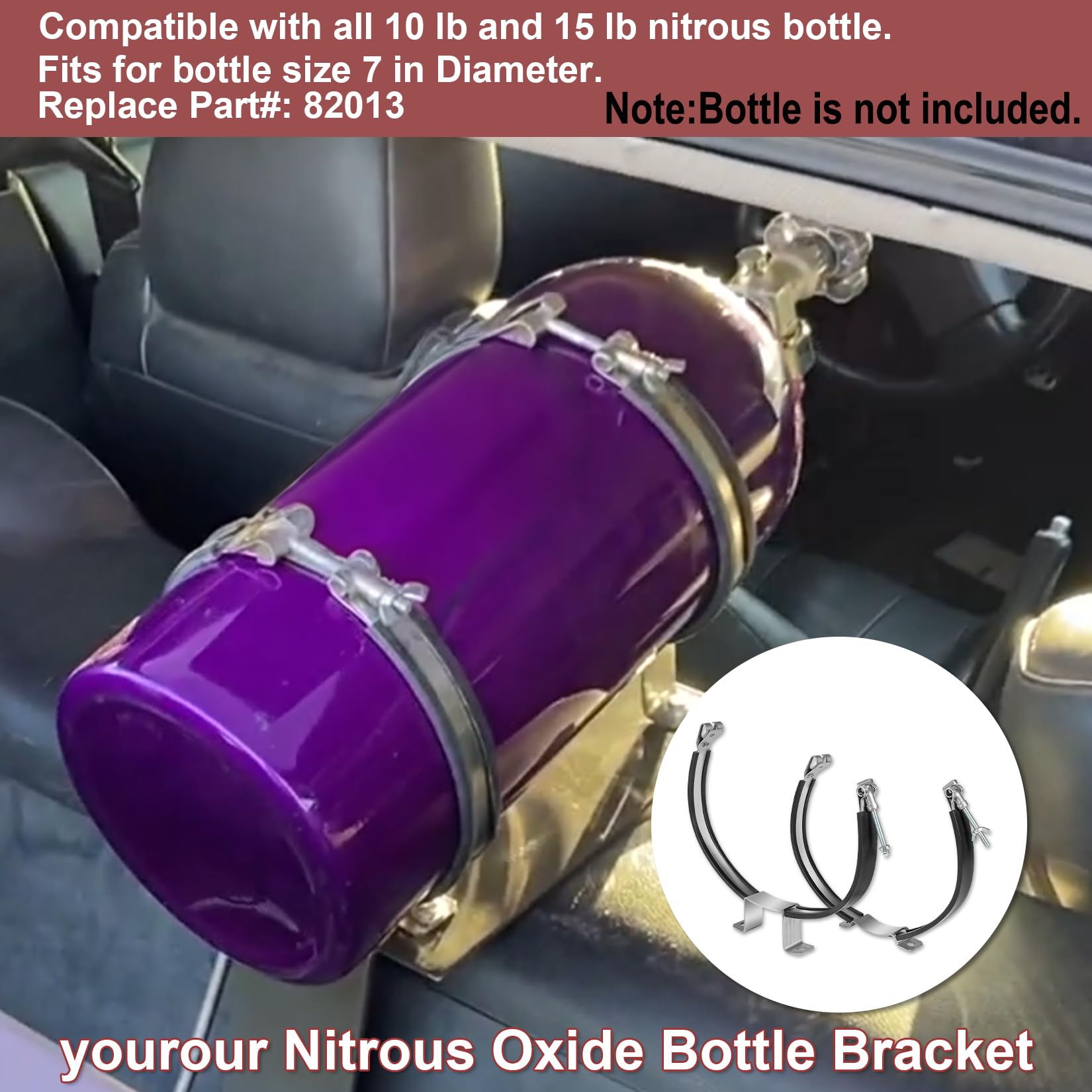 Nitrous Oxide Bottle Bracket - 7