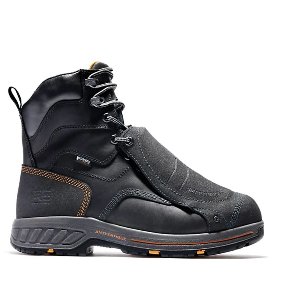 Timberland PRO Endurance HD WP Men's 8 Inch Composite Toe Safety Work Boots with METGUARD - Waterproof, Slip Resistant for Construction, Warehouse & Outdoor Work