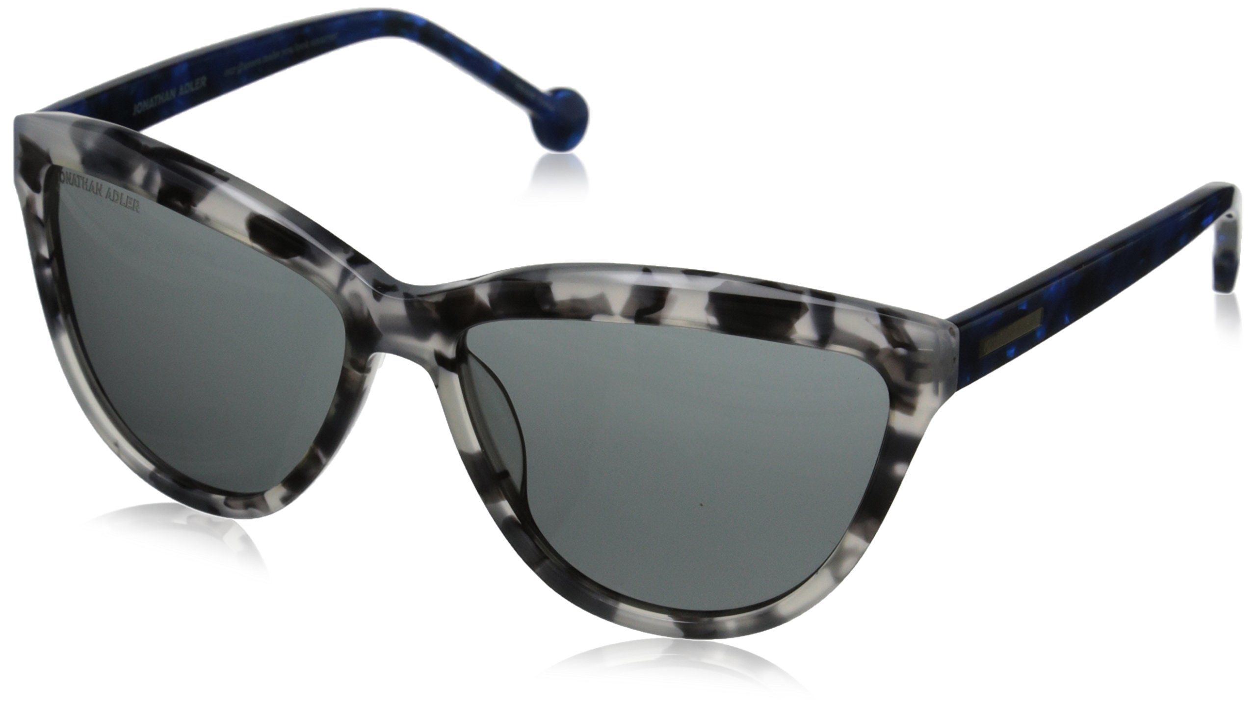 Jonathan Adler Women's Positano Cat Eye Sunglasses UV Protection - Stylish Retro Vintage Shades for Women - Perfect for Beach, Driving & Outdoor Activities