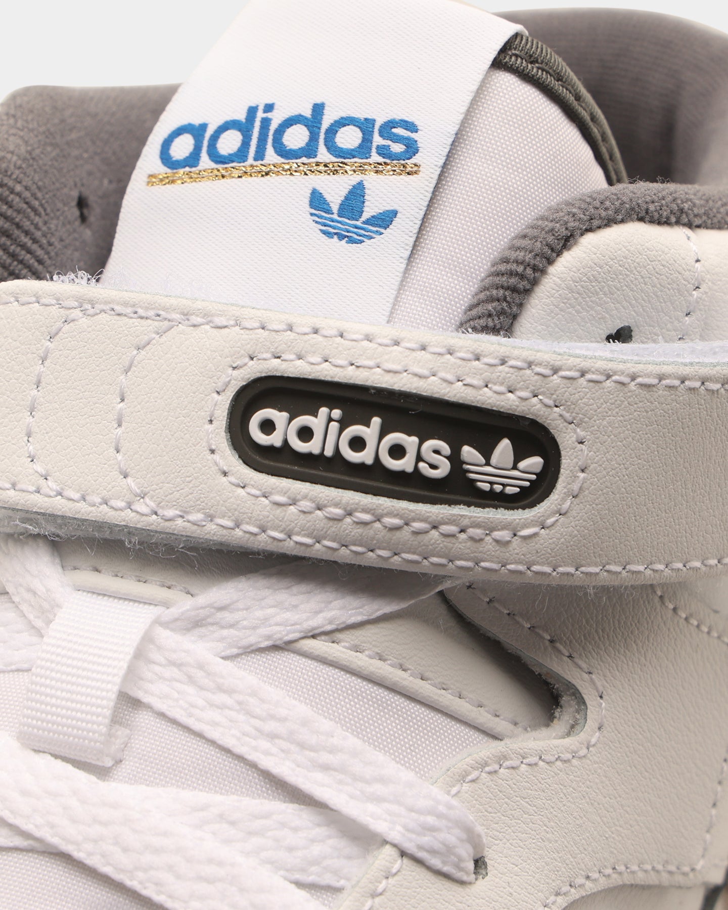 Adidas Forum Mid Ftwr White/Grey Sneakers - Men's Basketball Shoes for Streetwear & Casual Style - Perfect for Urban Fashion & Everyday Wear