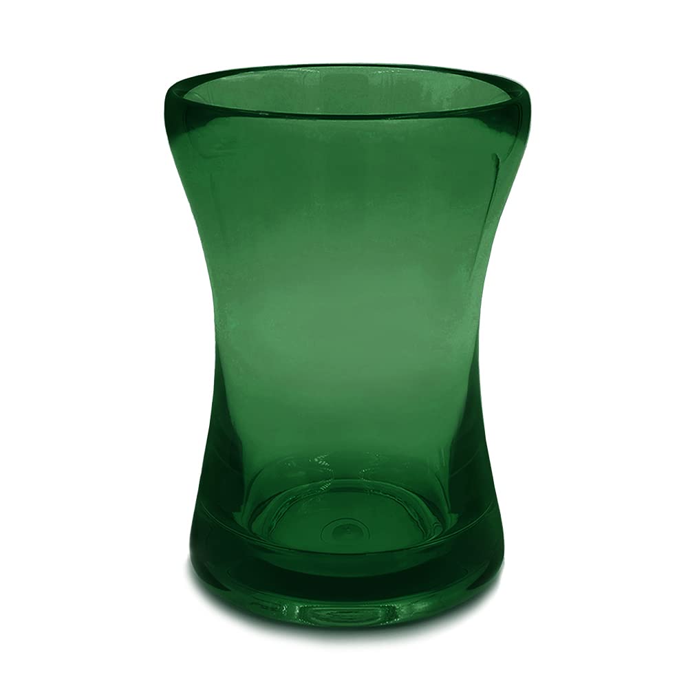 Briiith Ocean Bath Collection - 20oz Insulated Tumbler with Lid & Straw, Forest Green, Perfect for Beach, Pool, Gym & Outdoor Activities