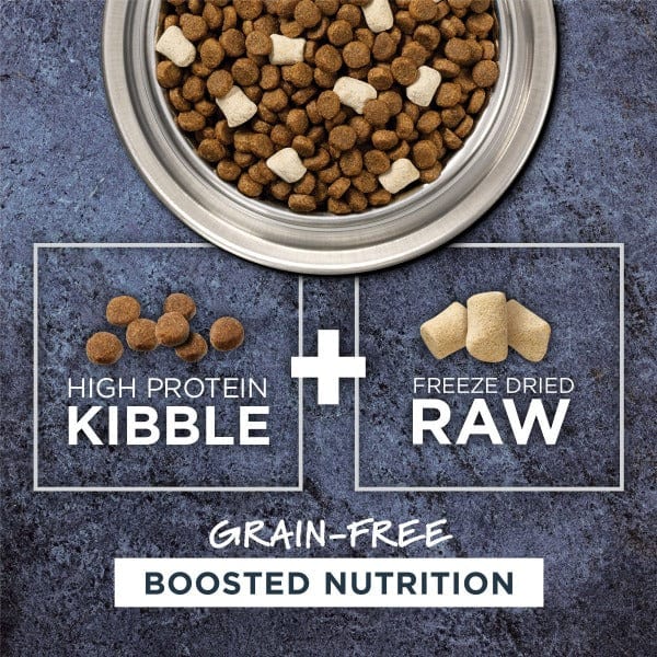 Instinct Raw Boost Grain-Free Dry Dog Food with Real Chicken - High Protein Kibble for Adult Dogs - Perfect for Active Pets & Training Rewards