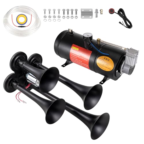0.8 Gal 4 Trumpet Air with Air Compressor