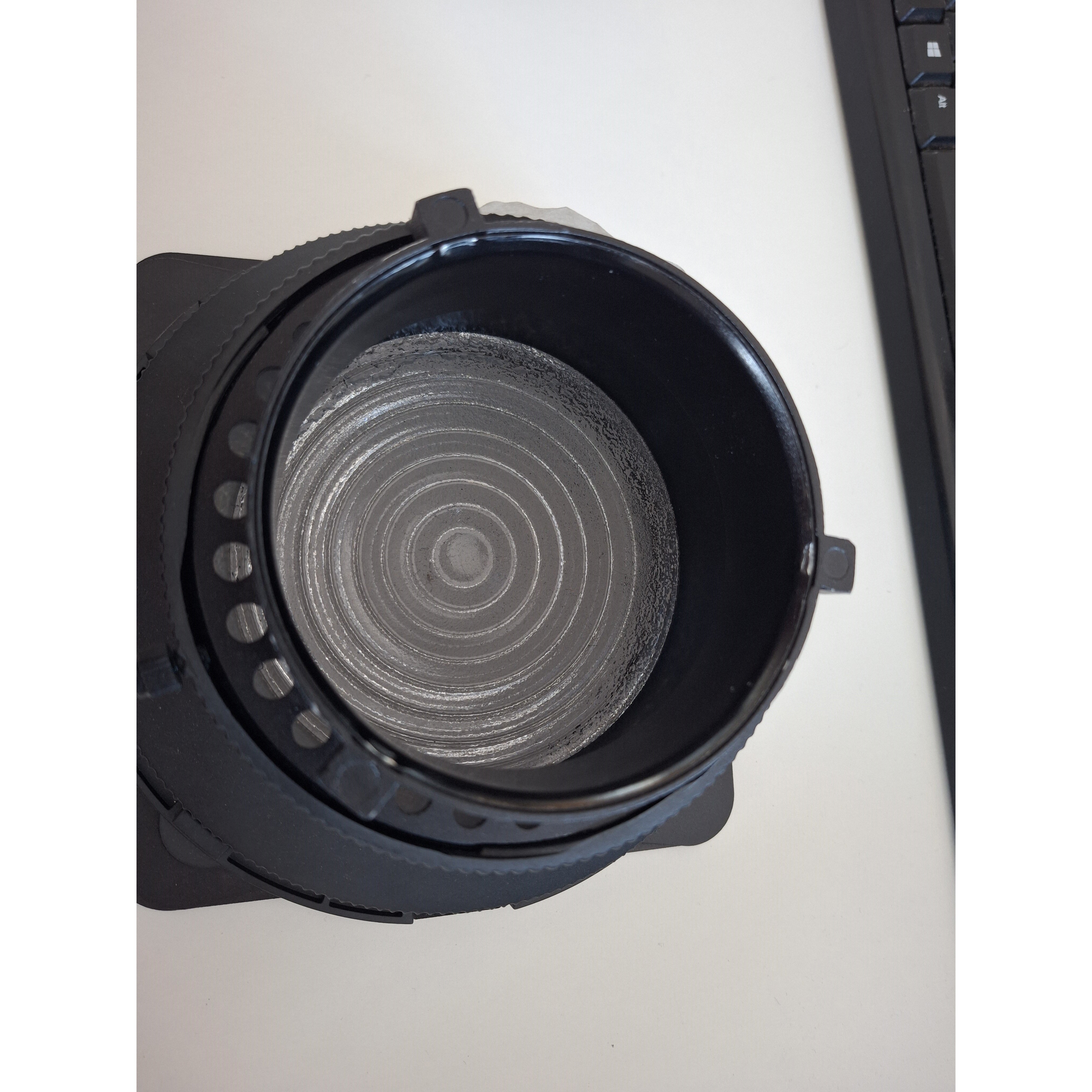 PIXAPRO Optical Fresnel Lens with Adjustable Barn Doors (S-Type Fitting) - Professional Studio Lighting for Photography & Videography