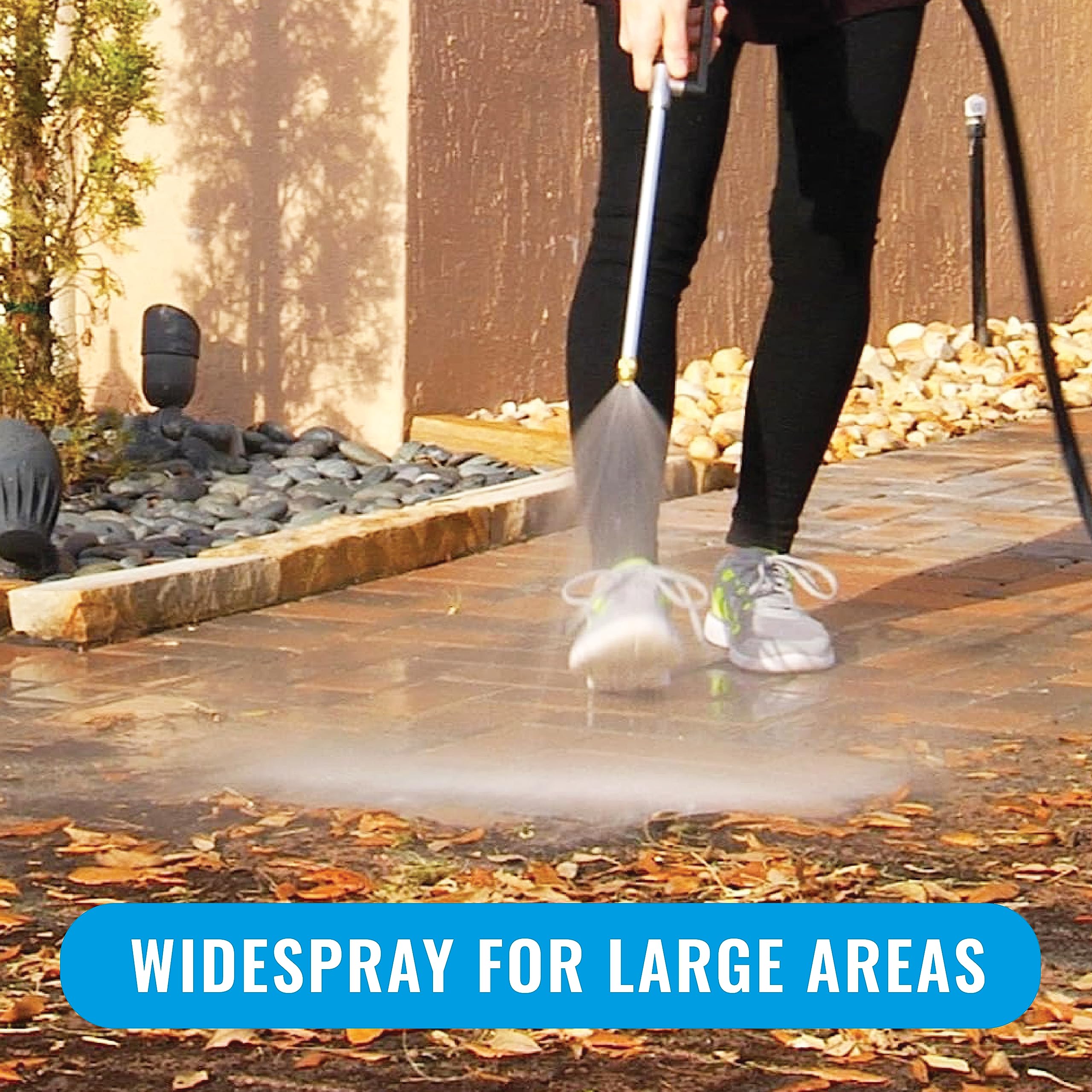 WaterJet Xhose Aqua Water Jet Power Washer - High Pressure Garden Hose Nozzle for Car Washing, Patio Cleaning, and Outdoor Use | Perfect for Home, Garage, and RV Cleaning