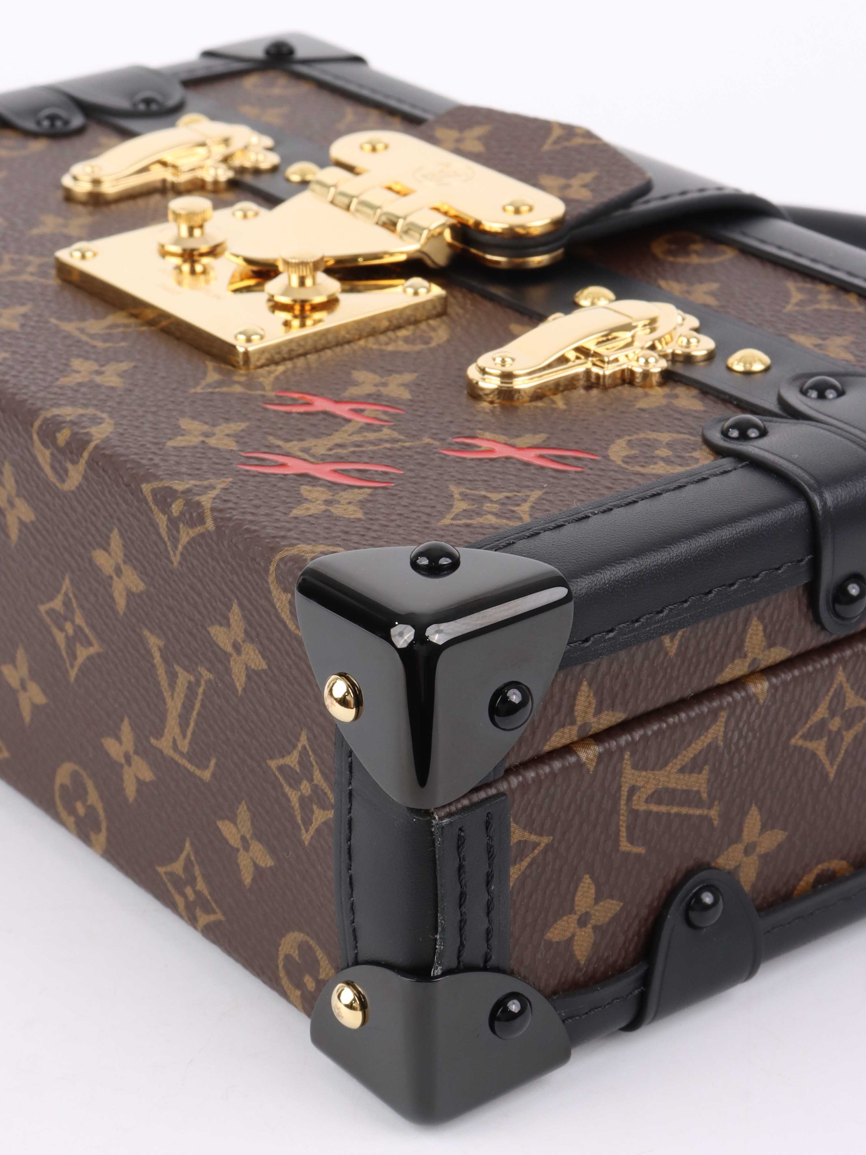 Louis Vuitton Petite Malle Crossbody Bag - Luxury Leather Handbag for Women | Perfect for Parties, Date Nights & Special Occasions