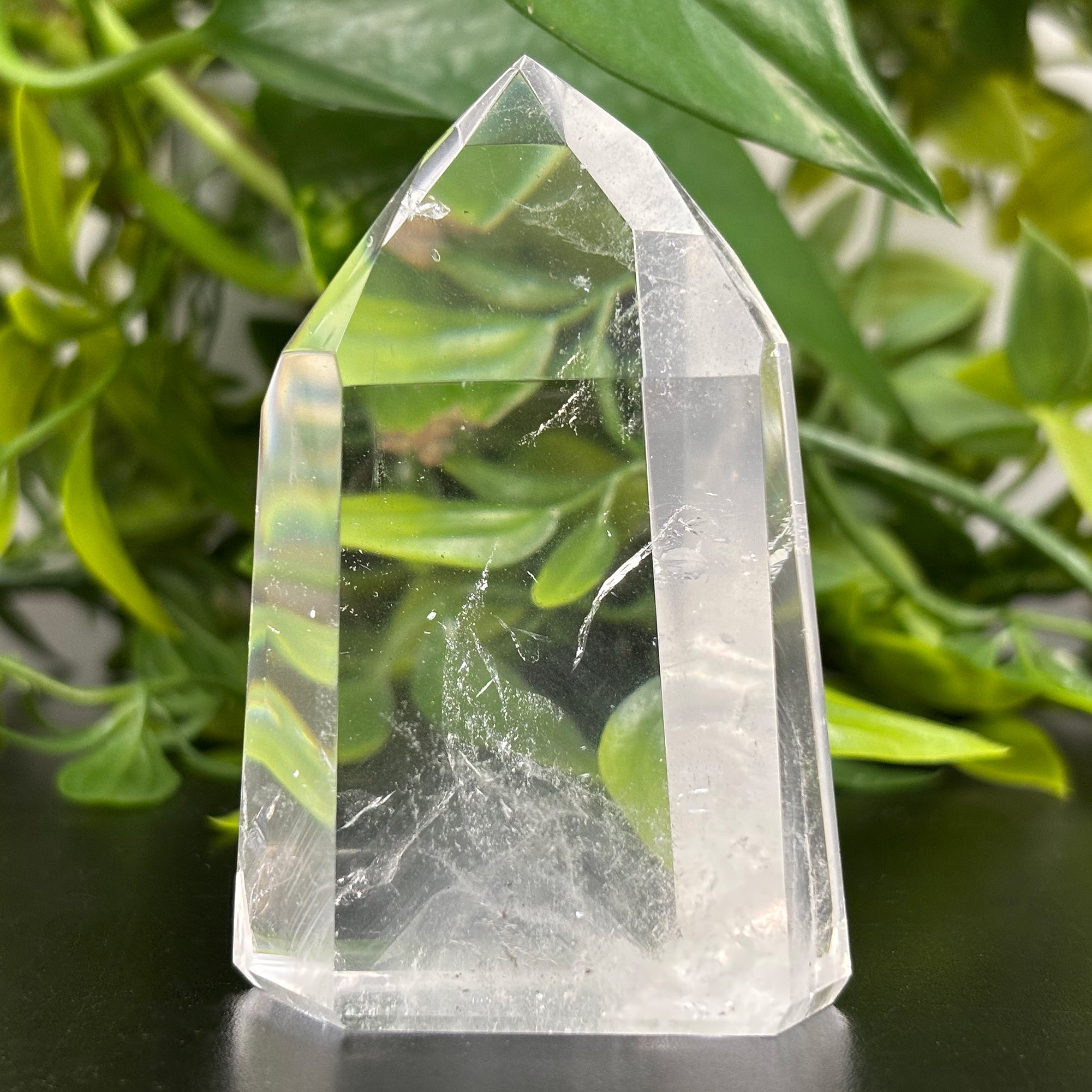 Natural Clear Quartz Crystal Tower – Raw Healing Gemstone Obelisk for Energy Amplification, Meditation & Spiritual Growth – Perfect for Collectors, Home Décor & Reiki Healing – Ideal for Altars, Yoga Spaces & Positive Energy Work