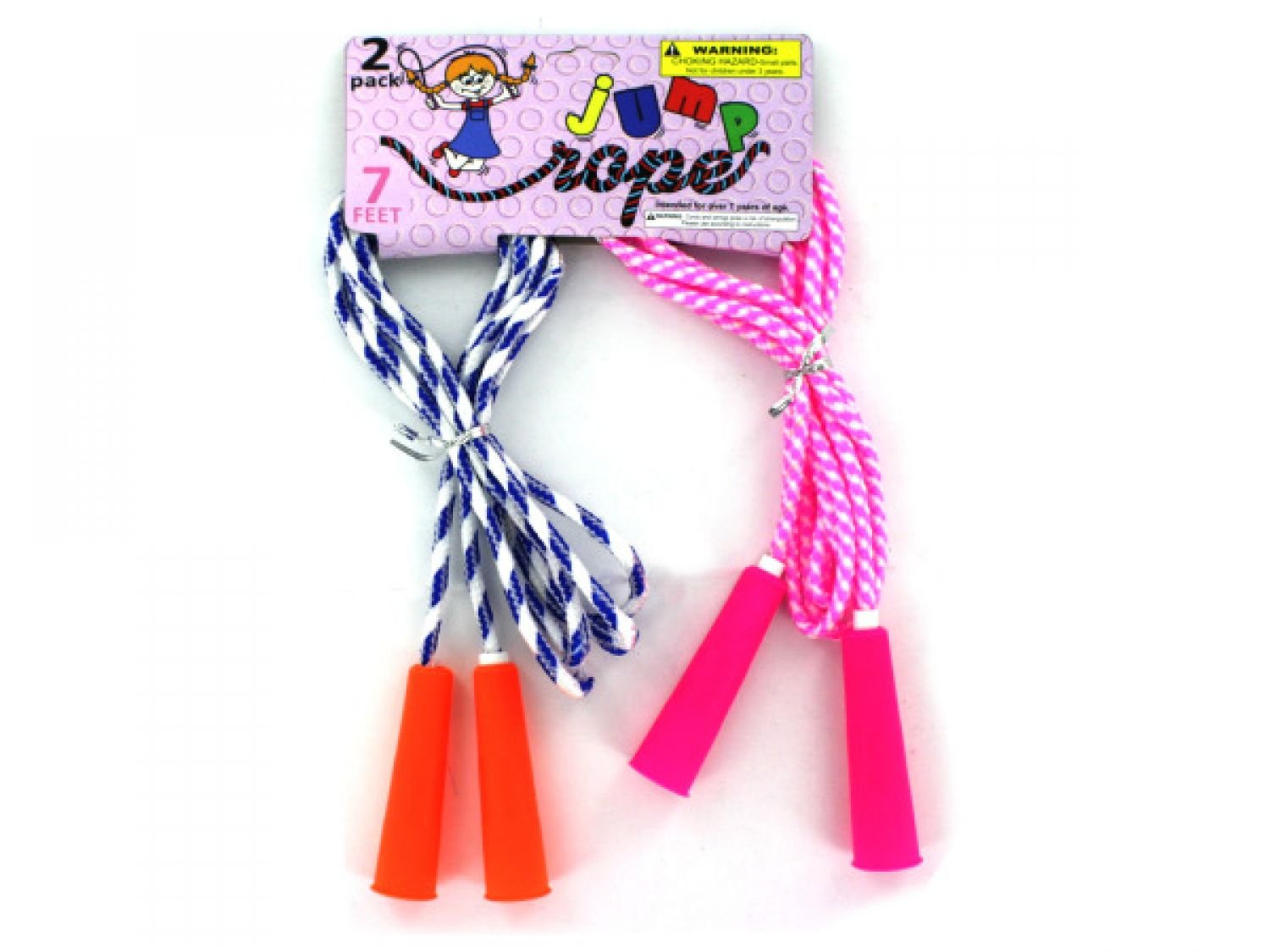 Bulk Buys Jump Rope Set - 36 Pack of Durable Skipping Ropes for Kids & Adults - Perfect for Fitness, Exercise, Gym & Outdoor Play - Ideal for Schools, Sports Teams & Home Workouts