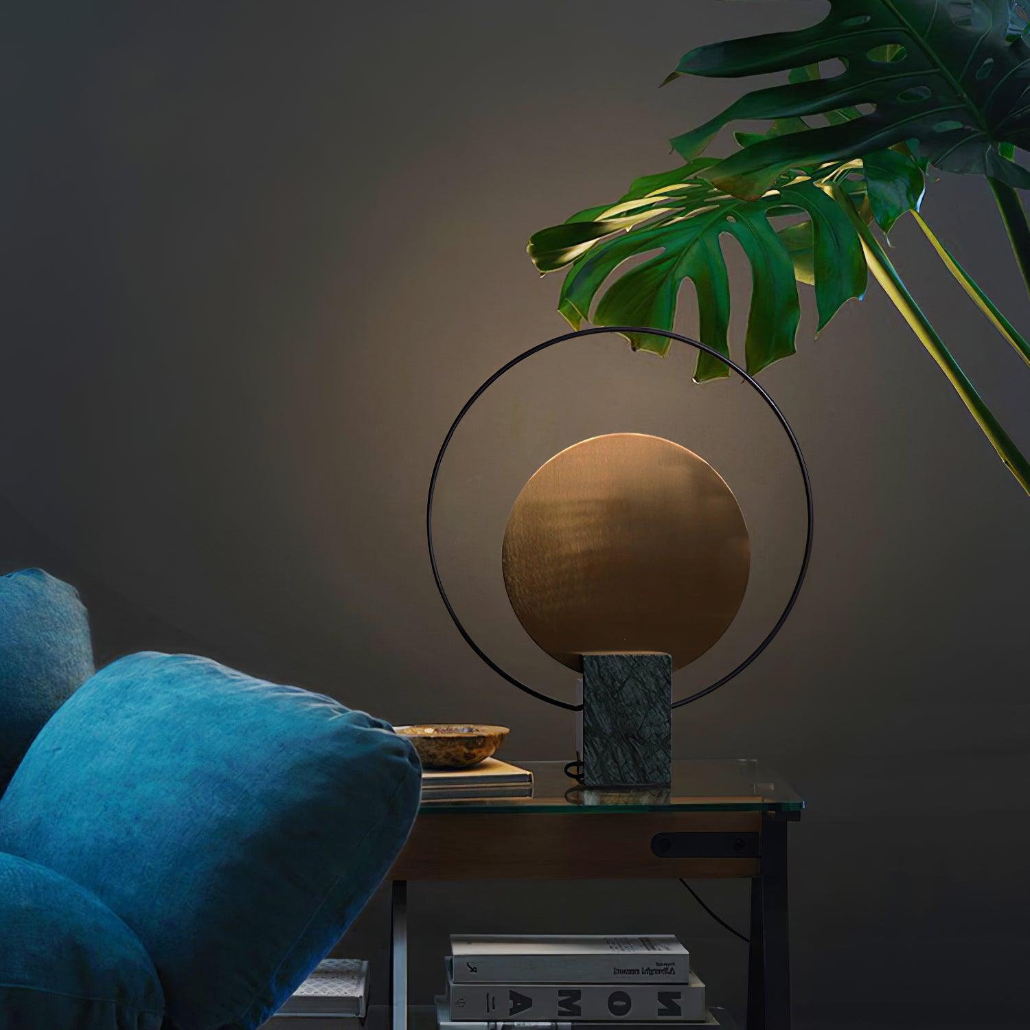 Amos Camden Table Lamp - Modern LED Nightstand Lamp with USB Port, Adjustable Brightness for Bedroom, Living Room, Office - Perfect for Reading, Working & Relaxing