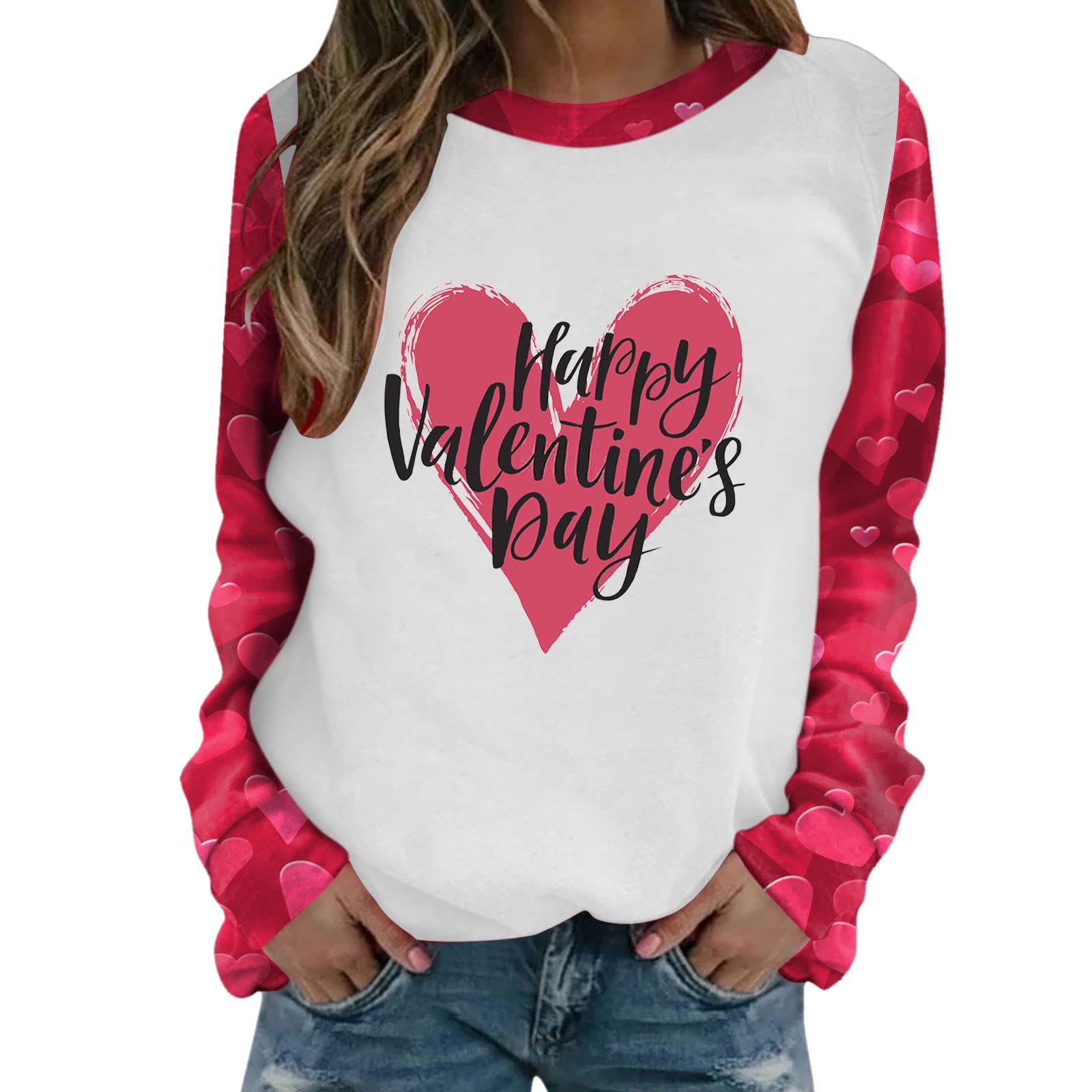Women's Long Sleeve Tops - Casual Loose Floral Tunic Blouses & Tees for Everyday Wear | Perfect for Work, Outings & Layering