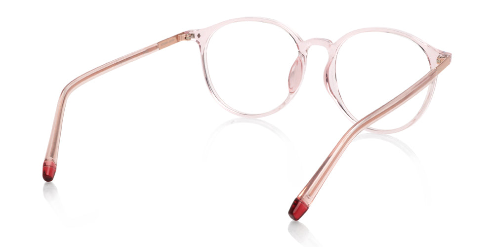 JINS x NARUTO SAKURA Model Pink Glasses - Anime Inspired Eyewear for Naruto Fans - Perfect for Cosplay, Fashion & Daily Wear