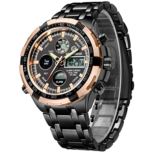 rose gold black