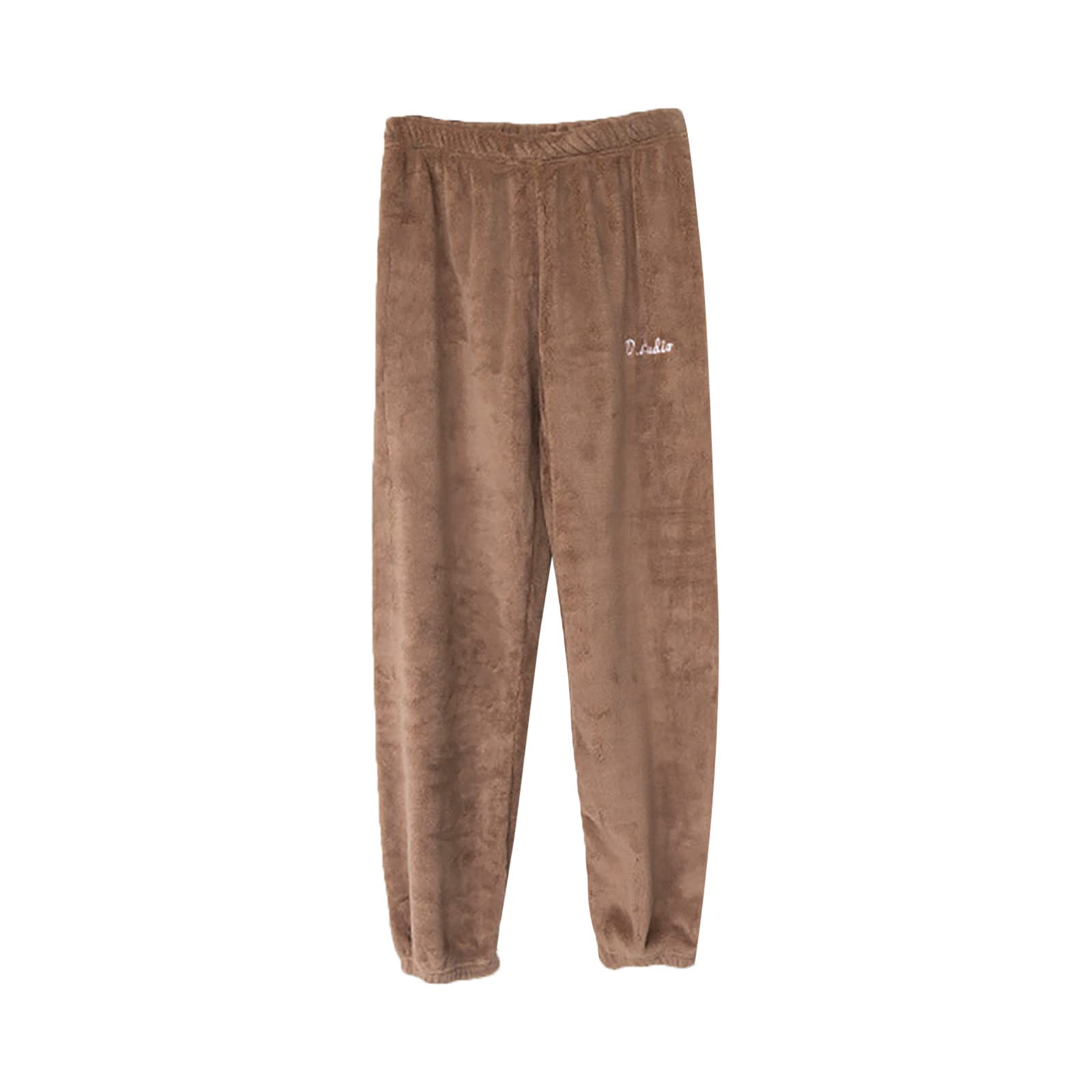 Acdresong Women's Fleece Sleepwear Pants - Winter Warm Sherpa Lined Pajama Pants for Women, Soft Lounge Pants for Sleeping, Nightwear & Home Relaxation - Cozy Winter Comfort for Cold Nights