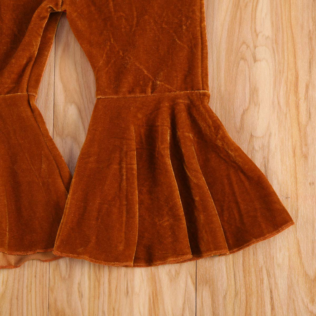 Toddler Bell Bottom Pants for Baby Girls - Soft Ruffle Leggings & Flare Trousers - Cute Outfit for Playtime, Parties & Photo Shoots