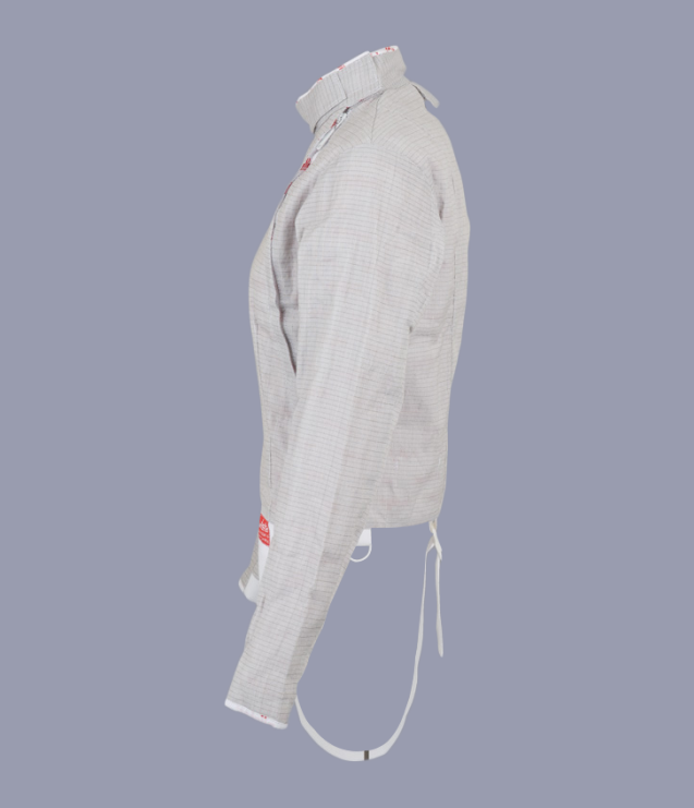 Allstar Women's Front Zip Sabre Lame Fencing Jacket - Lightweight & Durable for Competitive Fencing & Training