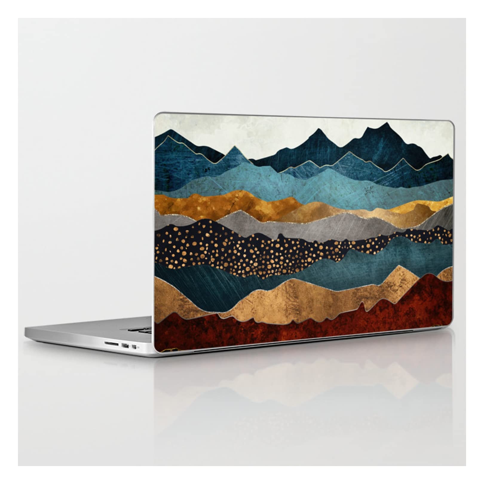 Spacefrogdesigns Amber Dusk Laptop Skin for 13-inch MacBook Pro Retina - Protective Vinyl Decal Cover for MacBook Air/Pro - Perfect for Work, Travel & Personalization