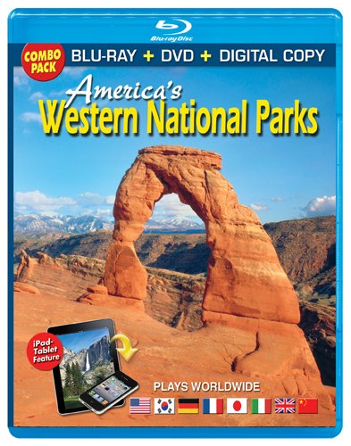 America's Western National Parks Blu-ray Combo Pack | Stunning 4K UHD & HD | Grand Canyon, Yellowstone, Yosemite | Perfect for Nature Lovers & Travel Enthusiasts | Great Gift for National Park Fans | Enjoy Breathtaking Scenery from Home