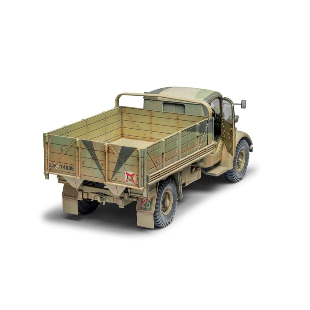 Airfix 1380 1/35 Scale WWII British Army 30cwt 4x2 G.S. Truck Military Vehicle Model Kit - Perfect for History Enthusiasts & Scale Model Collectors