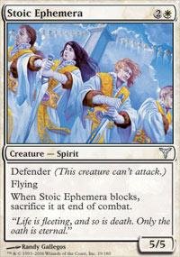 Magic: The Gathering - Stoic Ephemera - Dissension MTG Card - Rare Collectible Trading Card Game - Perfect for Deck Building & Commander Play
