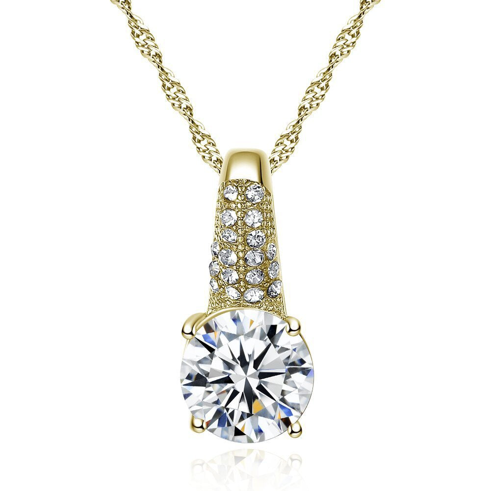 Elegant Bridal Jewelry Set - Necklace & Earrings for Wedding, Engagement, and Special Occasions