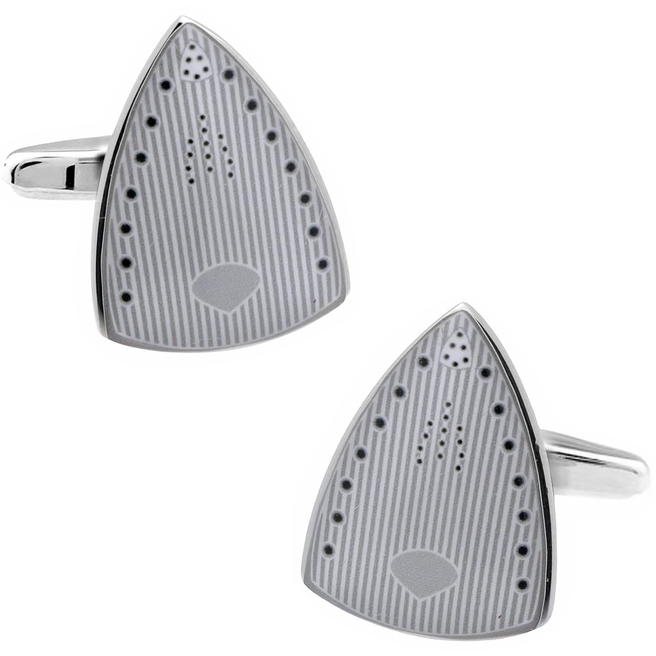 Premium Stainless Steel Cufflinks for Men - Elegant Dress Shirt Accessories for Weddings, Business & Formal Events