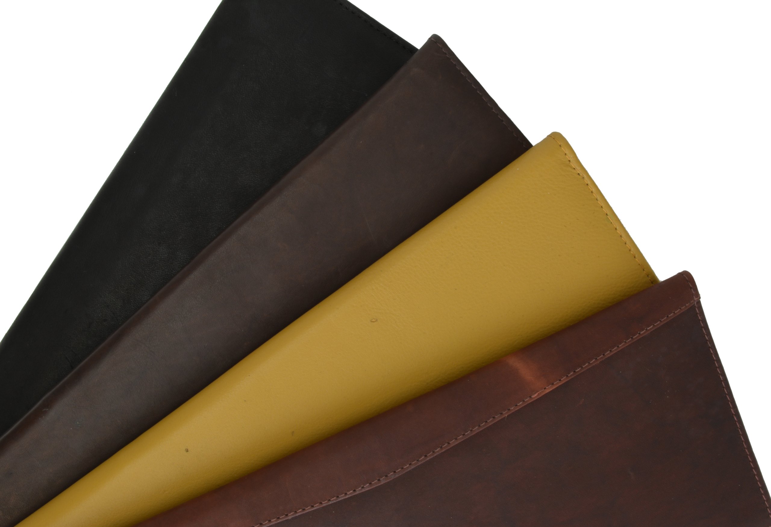 Premium Genuine Leather Business Card Holder - Slim RFID Blocking Wallet for Men & Women - Perfect for Networking, Office & Travel Accessories