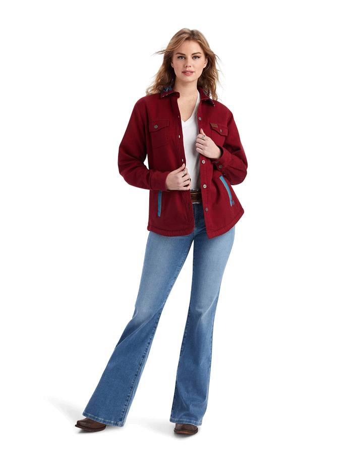 Ariat Women's Chimayo Shirt Jacket - 10042133 Rubaiyat Style for Outdoor Adventures & Casual Wear