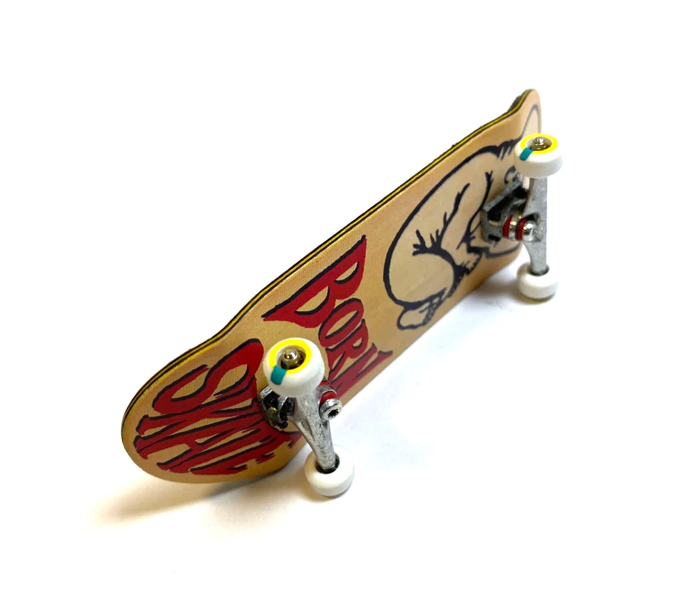 Yellowood Fingerboard Complete Skateboard - Professional Mini Fingerboard for Tricks & Stunts - Perfect for Skateboard Enthusiasts & Collectors - Great for Office Desk Fun & Stress Relief