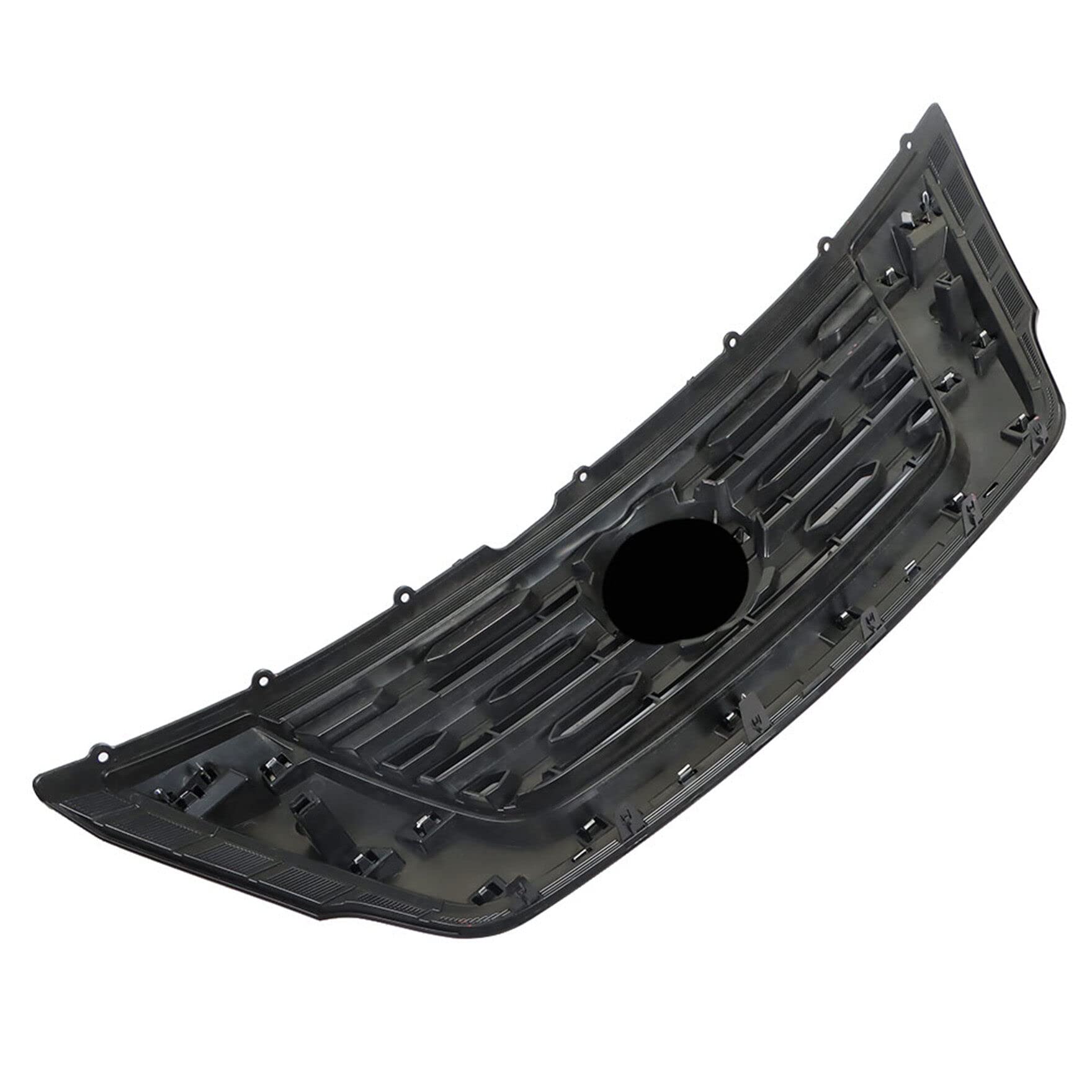 Replacement Front Bumper Upper Grille for 2017-2020 Nissan Pathfinder - Chrome Black Trim (Part #NI1200296) | Durable & Stylish Upgrade for Off-Road & City Driving