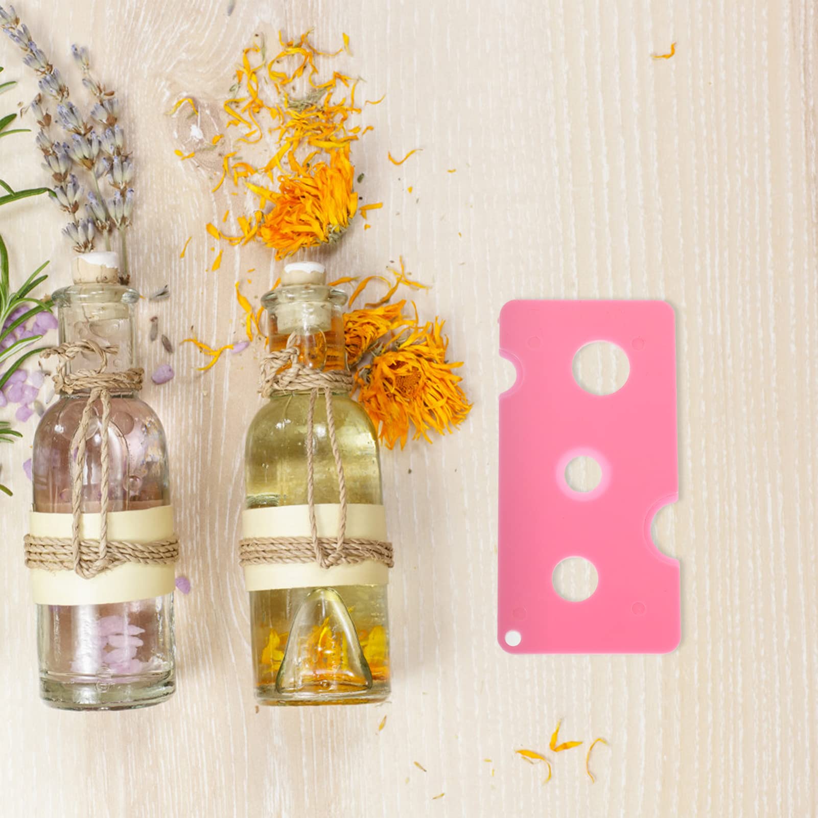 Lurrose 20pcs Essential Oil Roller Bottle Opener - Perfume Bottle Cap Remover Tool for Aromatherapy, DIY Perfume & Roller Ball Bottles - Perfect for Home Spa, Travel & Gift Making