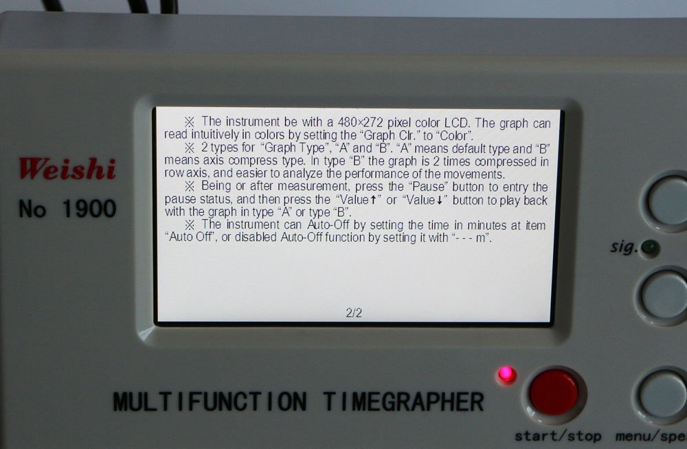 Precision Coaxial MTG Watch Tester - Professional Timegrapher with Multifunction LCD Screen (Model 1900) for Watchmakers & Repair Shops - Perfect for Watch Accuracy Testing, Regulation & Maintenance