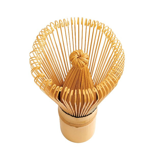 Premium Bamboo Matcha Tea Whisk (Chasen) - Handcrafted Traditional Japanese Tea Ceremony Tool for Perfect Frothy Matcha - Ideal for Home, Cafe & Tea Lovers