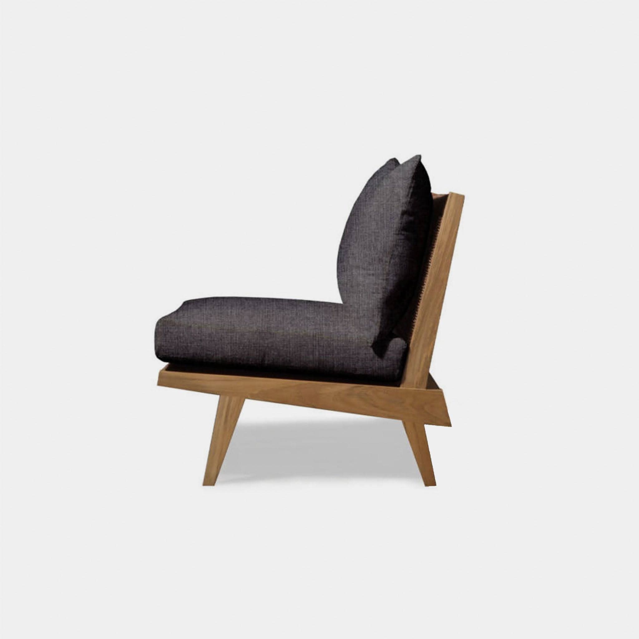 Noosa Easy Chair - Comfortable Modern Lounge Chair for Living Room, Bedroom & Office - Soft Fabric Upholstered Accent Chair with Sturdy Frame - Perfect for Relaxing, Reading & Napping