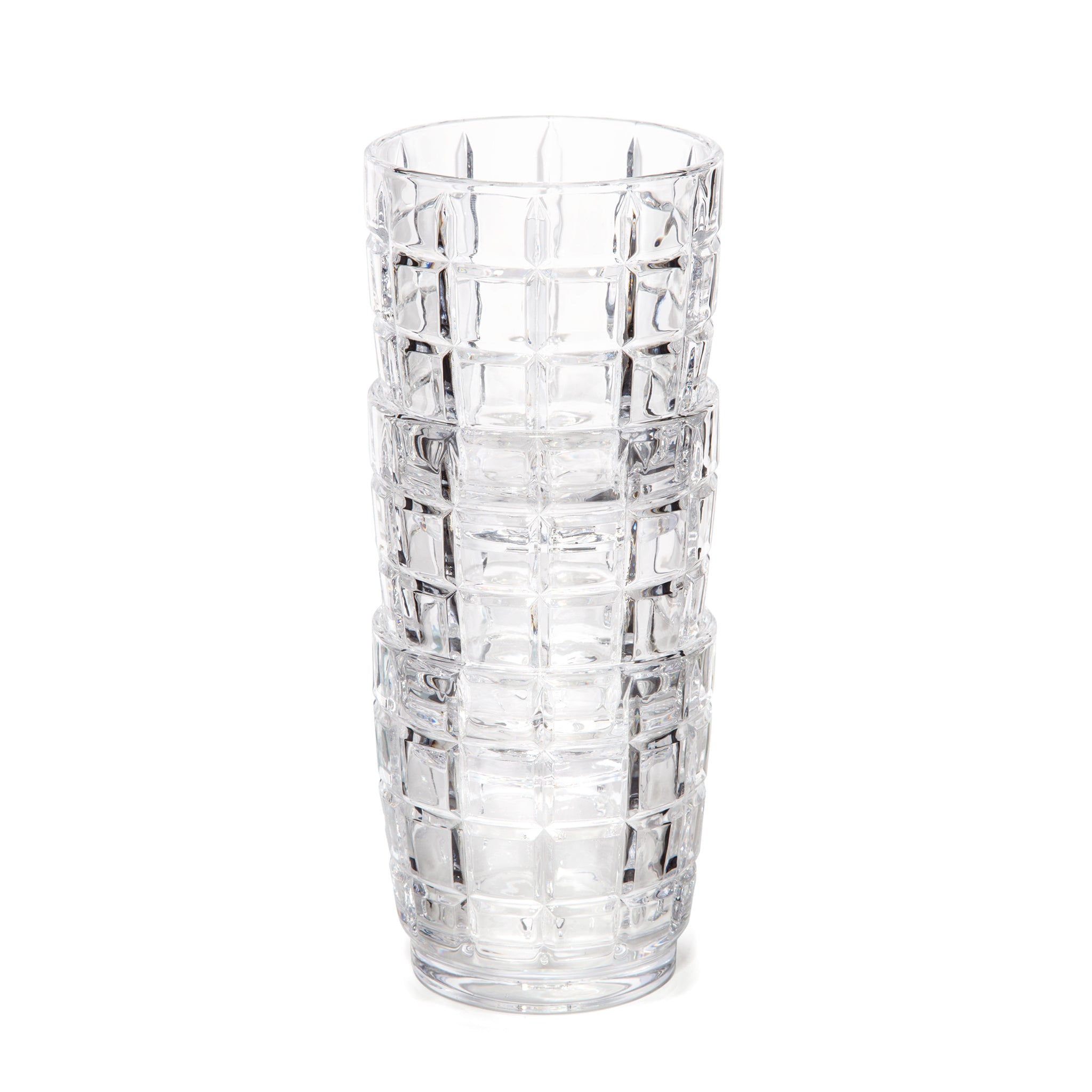 KIRUTO™ 10oz (295ml) Stackable Nesting Double Rocks Glass Set - 6 Pack - Perfect for Cocktails, Whiskey, and Home Bar Organization