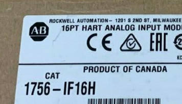 1756-IF16H Analog Input Module by AB PLC - 16-Channel High-Speed Industrial Automation | Perfect for Factory Control Systems & Process Monitoring