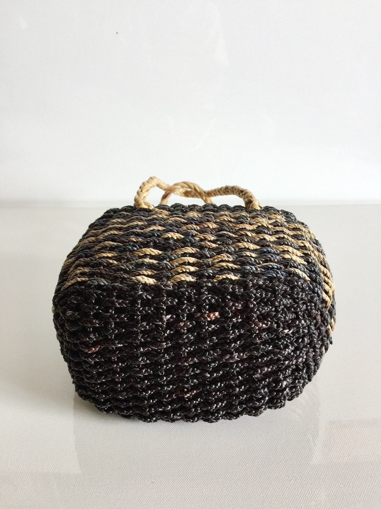 Handwoven Mini Straw Tote Bag - Natural Seagrass Beach Purse for Women | Perfect for Beach Vacations, Picnics & Summer Outings