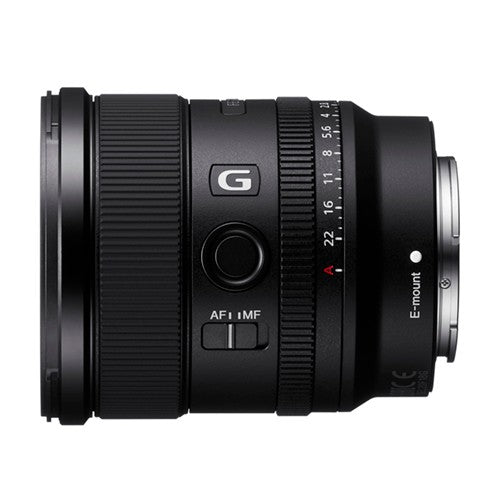 Sony SEL20F18G Wide-Angle Prime Lens for Alpha Mirrorless Cameras - Perfect for Landscape, Architecture & Low-Light Photography
