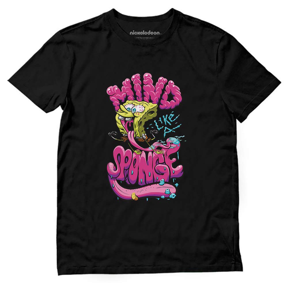 SpongeBob SquarePants T-Shirts for Kids & Adults | Nickelodeon Cartoon Character Tees - Perfect for Casual Wear, Birthday Gifts & TV Show Fans